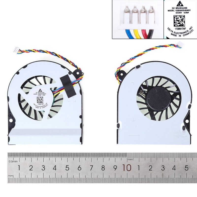 Ventoinha para portátil Intel Nuc kit NUC6I7KYK KSB0605HB