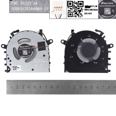 Ventoinha GPU para portatil Lenovo PRO 16 YOGA 16s 12V 2021 2022