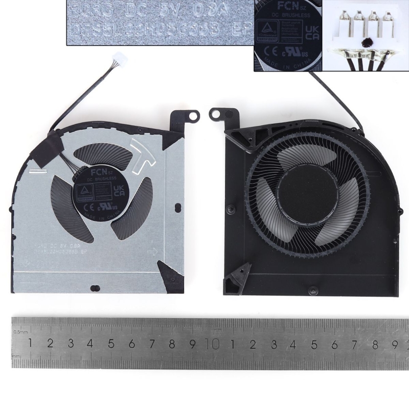 Ventola GPU portatile Lenovo LOQ 15IRH8 | 5V