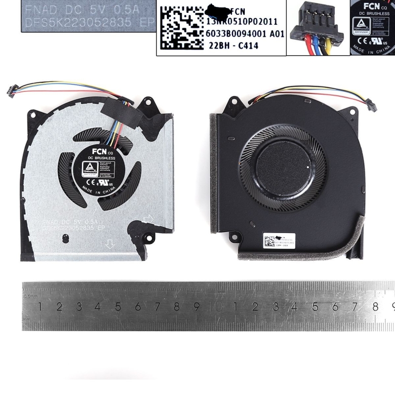 Ventola ASUS ROG Strix G533Q G513QR G713QR G733QS 5VGPUORG