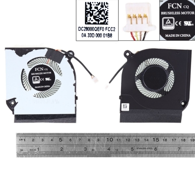 Ventoinha para portátil Acer Predator Helios PH317-53 DC28000QDF0