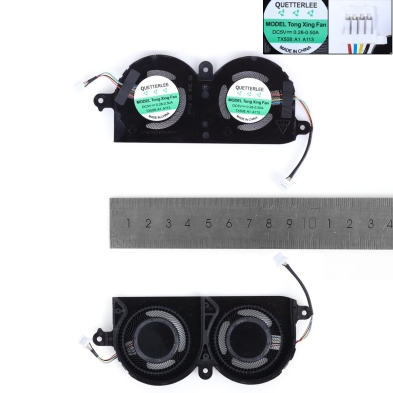 Ventilador para portátil Dell XPS 13 9370 9380 9390 P82G 0980WH