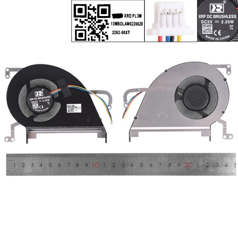 Ventola per portatile Asus S5300U S5300F X530UX. 