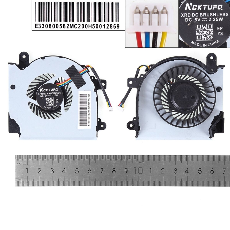 Ventola GPU MSI GF75 MS-17F1 17F2 17F4 17F5 N415 N416, copia alta