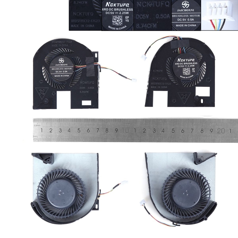 Ventola Dell Precision M7530 7540 7730 7740 P74FL+R, copia alta