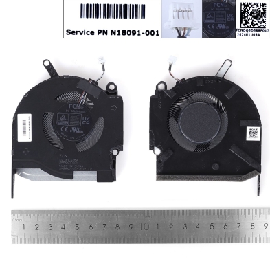 Ventilador GPU para portátil HP Omen 16-K 16-N TPN-Q280 TPN-Q280