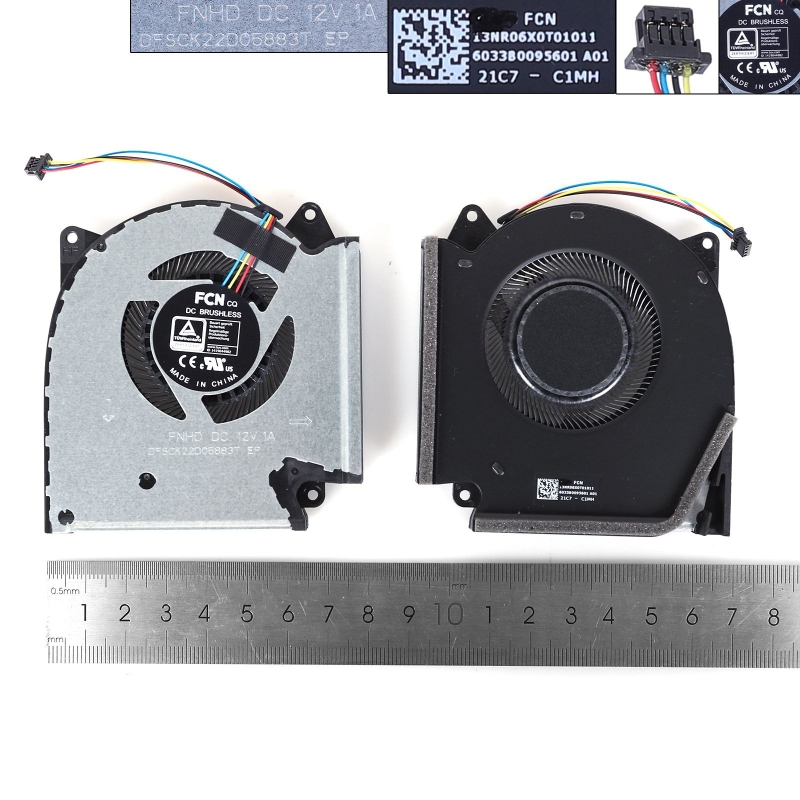 Ventilador GPU para portátil Asus ROG 5PLUS 5R G513QY 2021 G513QM