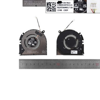 Ventoinha GPU para portatil Asus PRO 14 M3400QA M3401Q K3400P