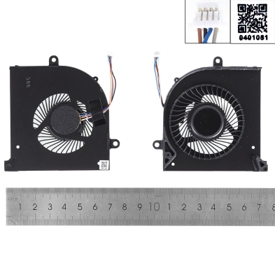 Ventoinha para portátil MSI 17G1 17G2 GS75 MS-17G1 P75 GS75