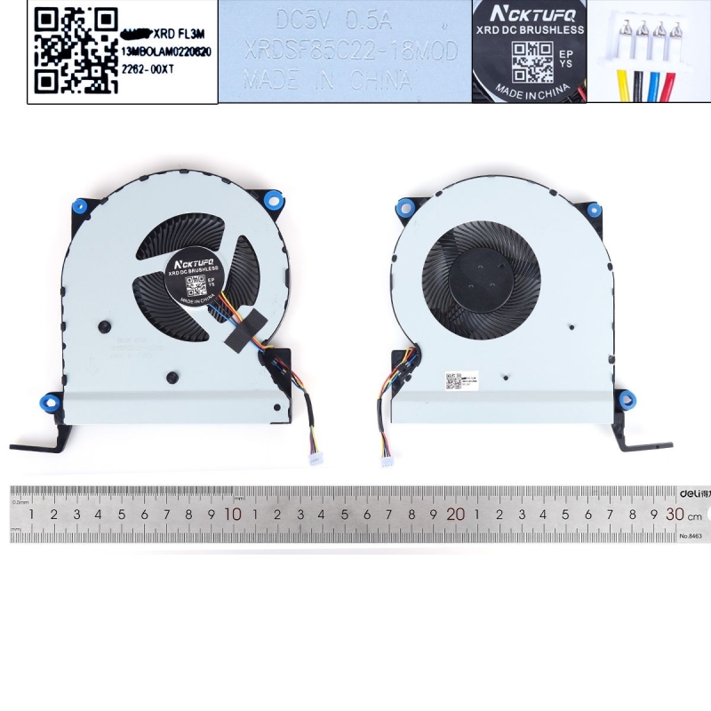 Ventilador para portátil Asus YX560U R562UD F560UD NS85C22-17M01