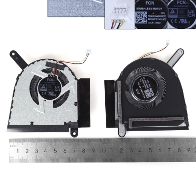 Ventola GPU per portatile Asus Pro 5 FX607 FA607. 