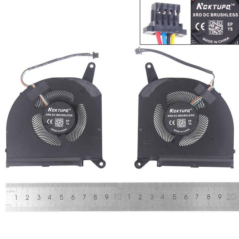 Ventiladores para portátil Aorus 15G 15P 17P KB RX7G RX5G RP77