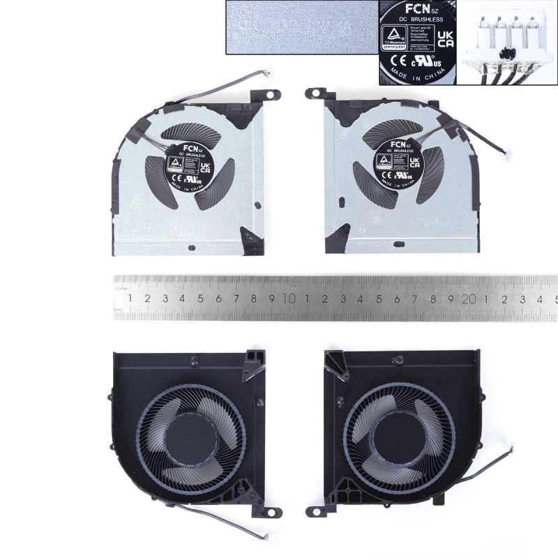 Ventoinha CPU+GPU para portátil Lenovo Legion Y7000P IRH8