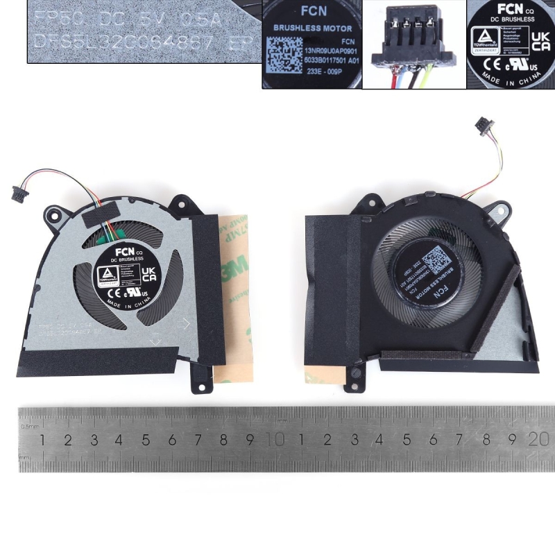 Ventola CPU per portatile Asus ROG G14 GA402R GA402RJ 2022