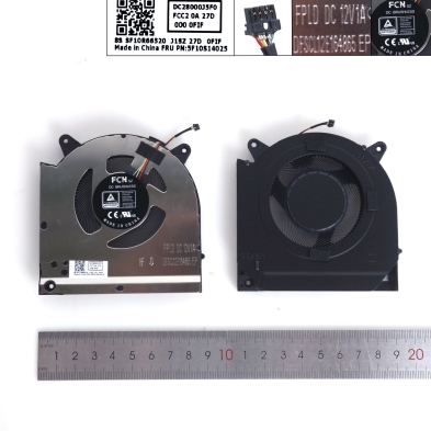 Ventiladores para portátil Lenovo R9000X Y9000X ARH7 IAH7 82TF 2022