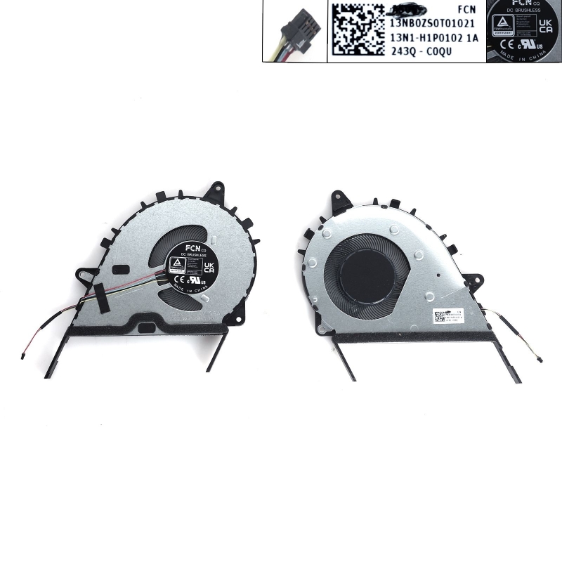 Ventilador para portátil Asus Vivobook GO 14 E1404F 15 E1504F E1504FA