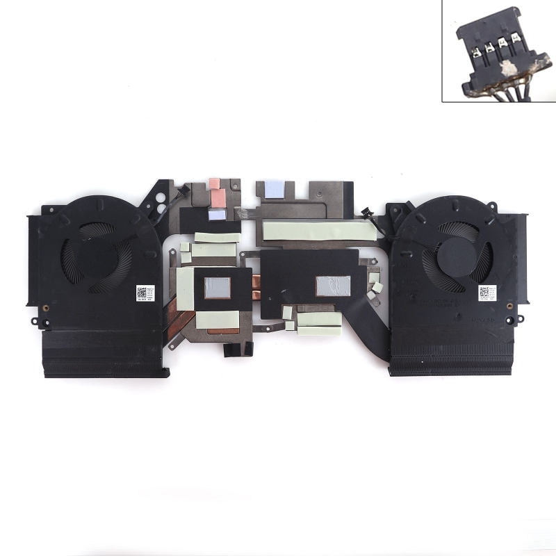 Ventola CPU + GPU per portatile Dell M15 R4 R3 5V. 