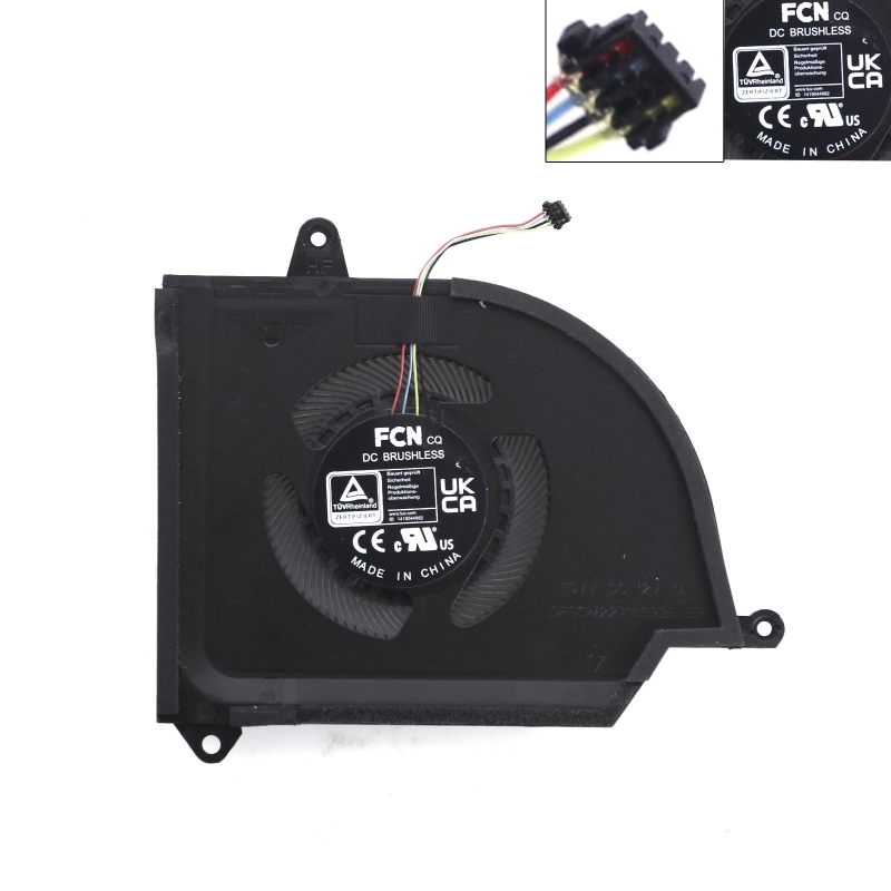 Ventoinha CPU + GPU para portatil Asus ROG Zephyrus NR2203 GV601RE