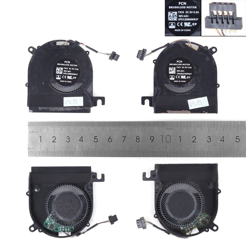 Ventilador CPU + GPU portátil HP EliteBook X360 1020 G2 ND55C29-16K22