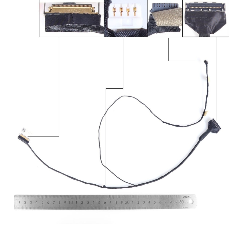 Cable flex para portátil HP ZBook 17 G3 | DC020025J00 30 Pines