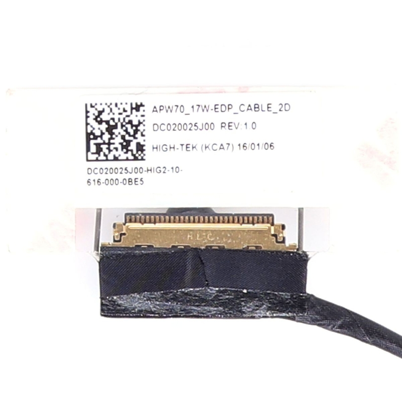 Cabo flexível para portatil HP ZBook 17 G3 | DC020025J00 30 pinos