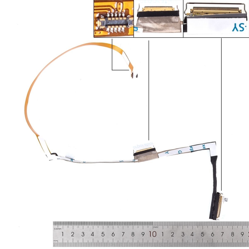 Cabo flexível para portatil Dell 5504 5505 5501 5502 30 pinos