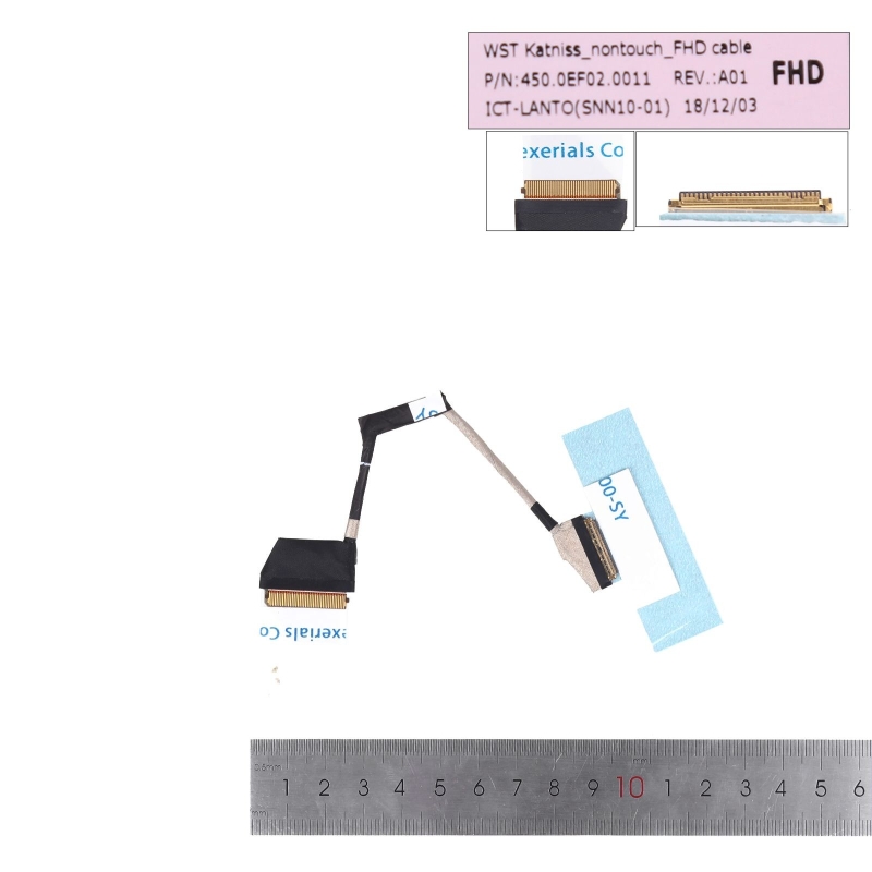 Cabo flexível para portatil HP ENVY 13-AH | 450.0EF02.0011 30 pinos