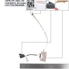Cavo flessibile per portatile Dell Precision 7510 7520 M7510 M7520 30 pin