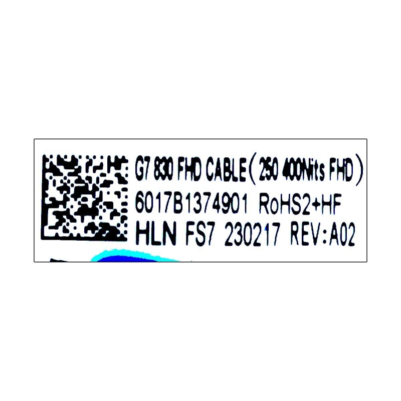 Cabo flexível para portatil HP 830 g7 835 G7 | 6017B1374901 30 pinos