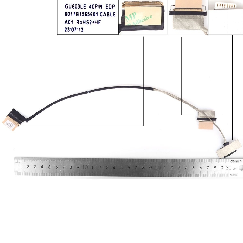 Cabo flexível para portatil Asus ROG 16 | 6017B15656 40 pinos.