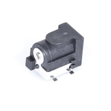 Conector DC Jack 5,5X2,1MM cor Preto DC-050