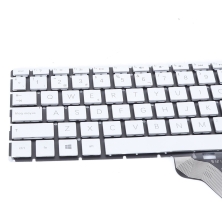 Teclado para portátil HP 15-CS 15-CS0025CL 15-CW000 Plata