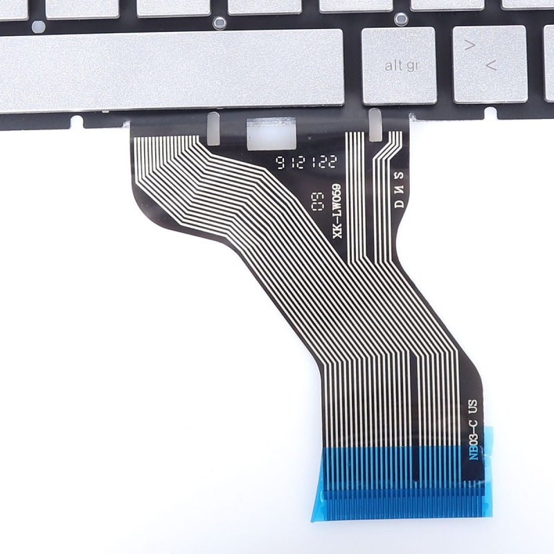 Teclado para portatil HP 15-CS 15-CS0025CL 15-CW000 Prata