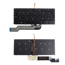 Tastiera retroilluminata per portatile Dell Inspiron 14 7460 nera