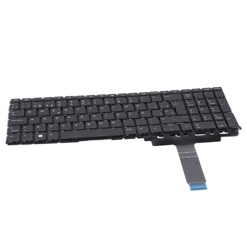 Teclado retroiluminado para portátil HP 450 G9 455 G9 860 G9 Preto