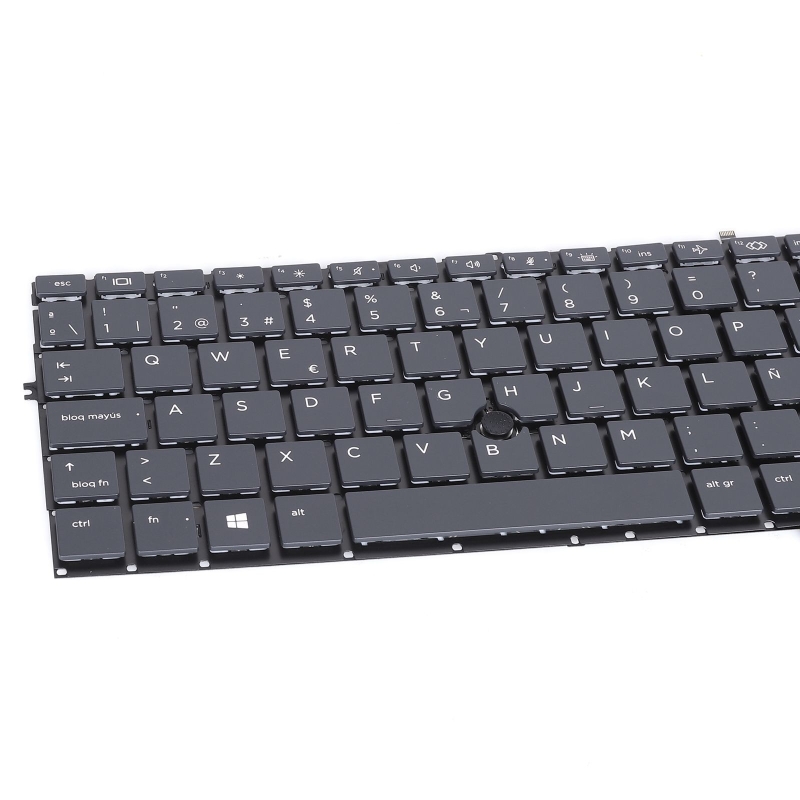 Teclado retroiluminado para portátil HP 850 G7 850 G8 855 G7 Preto