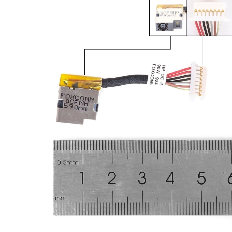 Conector DC Jack para portátil HP ProBook 430 440 450. Envíos 24h