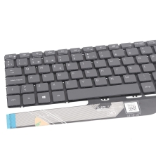 Teclado retroiluminado para portátil Dell 7591 7590 P83F 5580 Cinza