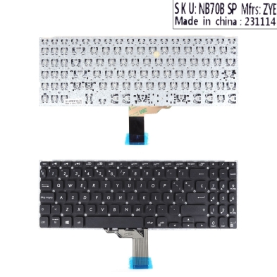 Teclado para portátil Asus X515 X515DA X515EA X515J X515JA Negro
