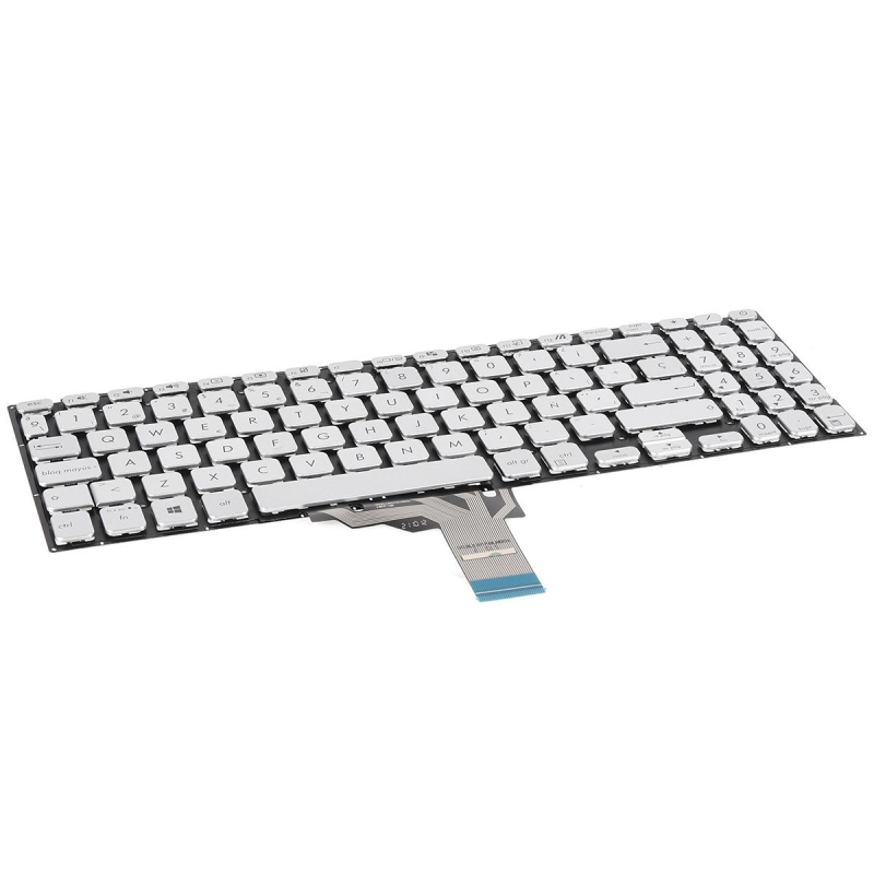 Teclado para portátil Asus X515 X515DA X515EA X515J X515JA Plata