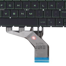 Teclado para portatil HP Pavilion 15-DA 250 255 G7 Gen7 preto