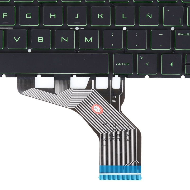 Teclado para portátil HP Pavilion 15-DA 250 255 G7 Gen7 Negro