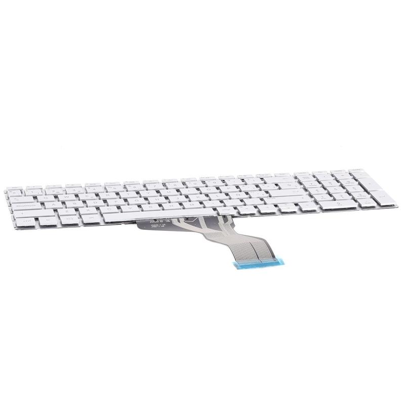 Teclado retroiluminado para portatil HP Pavilion 15-BS Silver