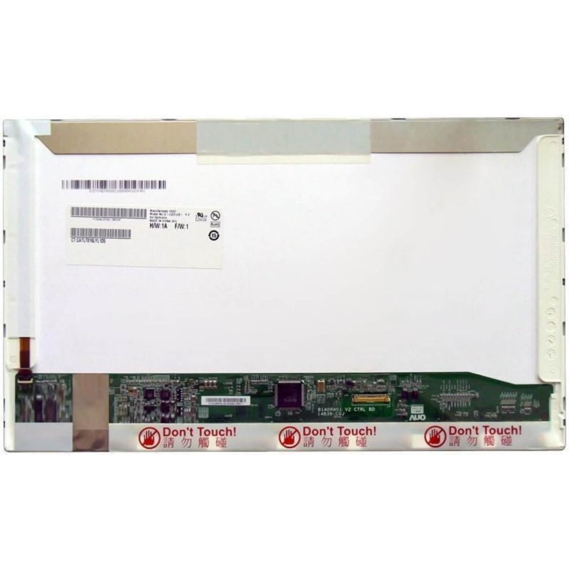 PANTALLA LED DE 14" PARA PORTÁTIL AUO B140RW01 B140RW01 V.2 B140RW03 V.1