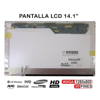 SCHERMO LCD DA 14,1" PER COMPUTER PORTATILE HP COMPAQ 6510B 30 PIN