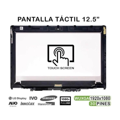 ECRÃ LED FHD TÁTIL DE 12.5" PARA PORTATIL LENOVO THINKPAD YOGA 260 01HY617