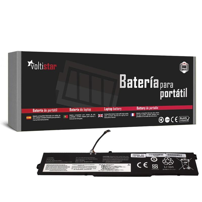 BATTERIA PER COMPUTER PORTATILE PER LENOVO IDEAPAD 330-15ICH 330-17ICH 330G L17C3PB0 L17M3PB1