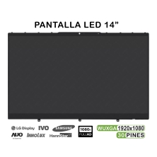 PANTALLA LED TÁCTIL DE 14" PARA PORTÁTIL LENOVO IDEAPAD YOGA7-14ITL5 5D10S39670 30 PINES