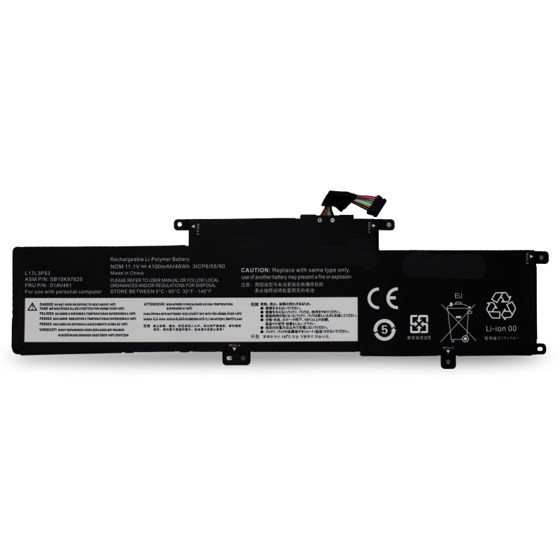 BATTERIA PER COMPUTER PORTATILE PER LENOVO THINKPAD L380 YOGA-20M7001DMX L17L3P53