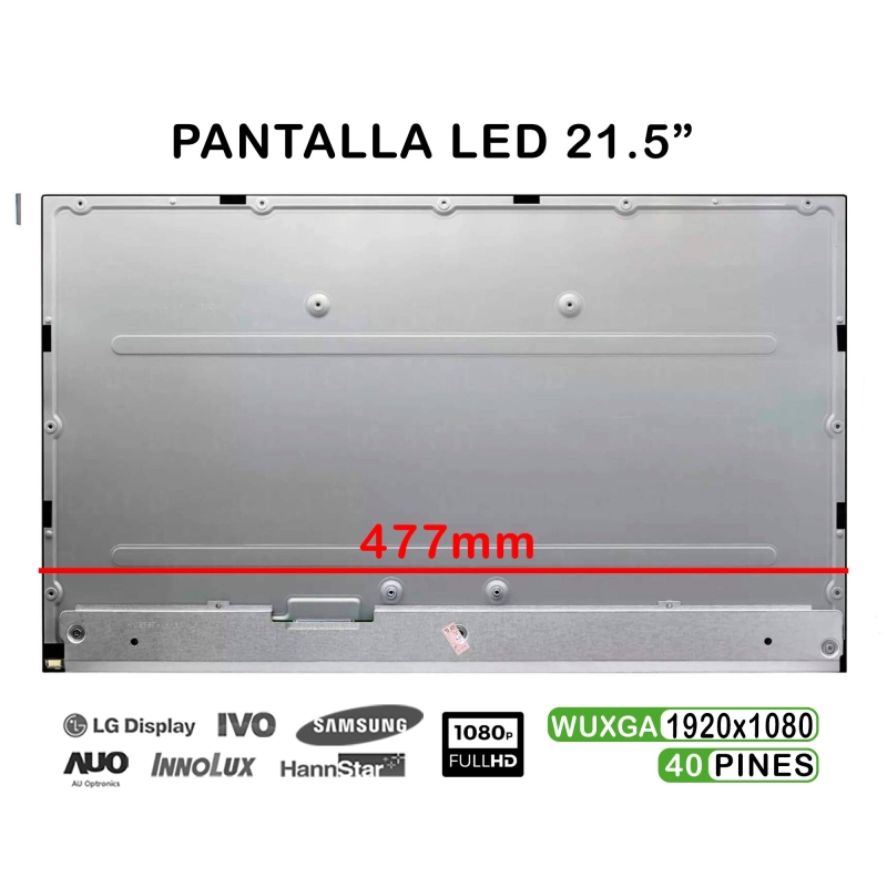 PANTALLA LED DE 21.5" PARA HP PROONE 600 G4 ALL-IN-ONE SERIES M215HAN01.1